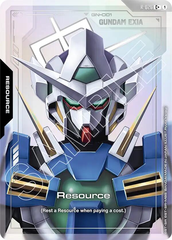Gundam Card Game: Resource (R-026) (C+) card image