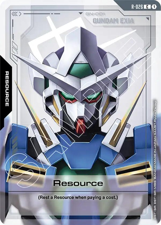 Gundam Card Game: Resource (R-026) card image