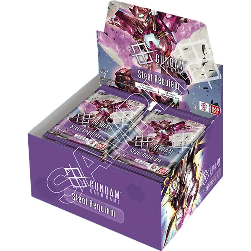 Gundam Card Game: Steel Requiem Booster Box card image