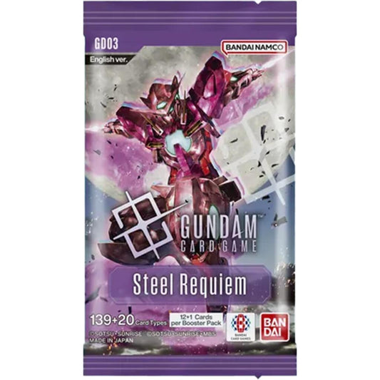 Gundam Card Game: Steel Requiem Booster Pack card image