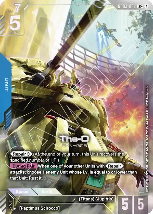 Gundam Card Game: The-O (LR+) card image