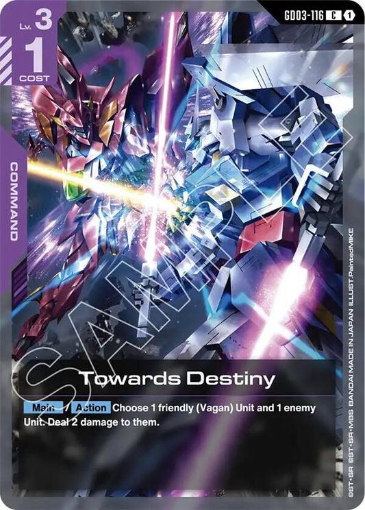Gundam Card Game: Towards Destiny card image