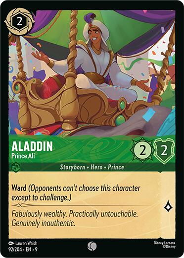 Disney Lorcana: Aladdin - Prince Ali card image