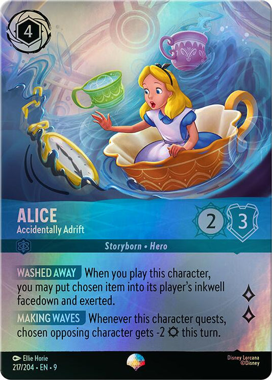 Disney Lorcana: Alice - Accidentally Adrift (Epic) card image