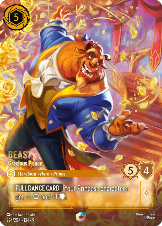 Disney Lorcana: Beast - Gracious Prince (Enchanted) card image