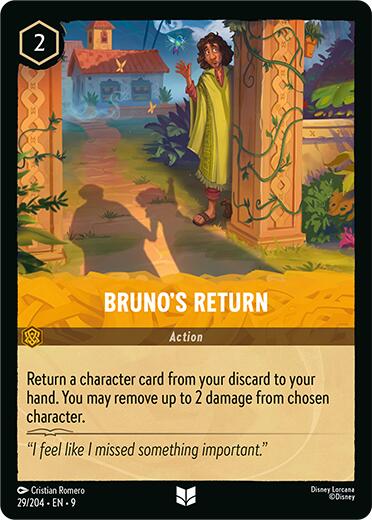 Disney Lorcana: Bruno's Return card image