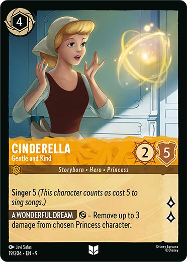 Disney Lorcana: Cinderella - Gentle and Kind card image