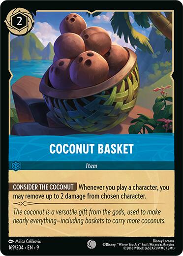 Disney Lorcana: Coconut Basket card image