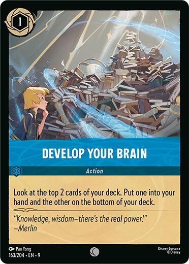 Disney Lorcana: Develop Your Brain card image