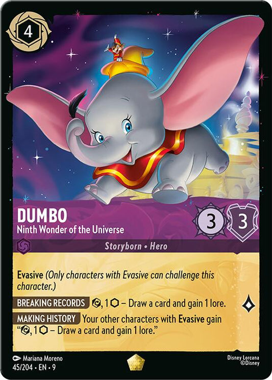 Disney Lorcana: Dumbo - Ninth Wonder of the Universe card image