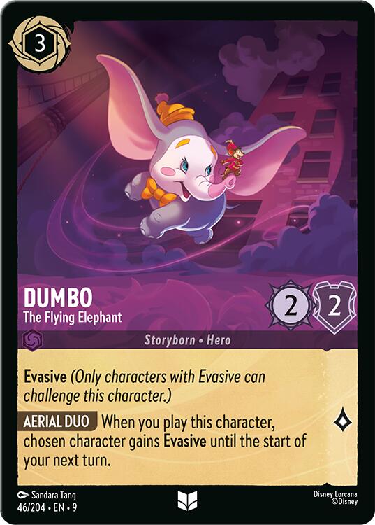 Disney Lorcana: Dumbo - The Flying Elephant card image