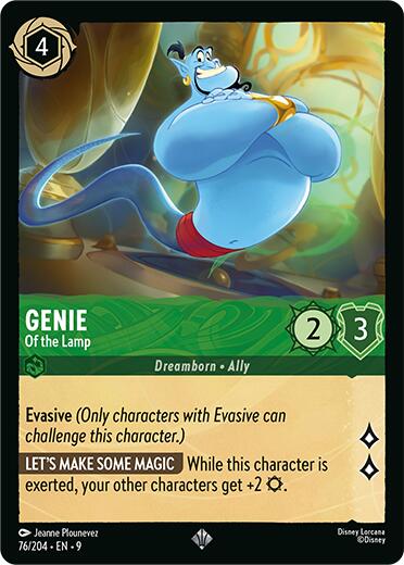 Disney Lorcana: Genie - Of the Lamp card image