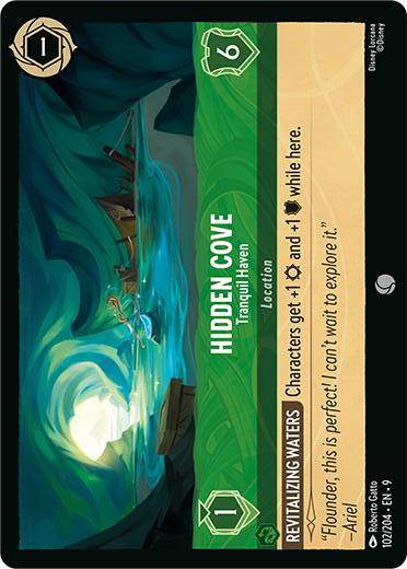 Disney Lorcana: Hidden Cove - Tranquil Haven card image