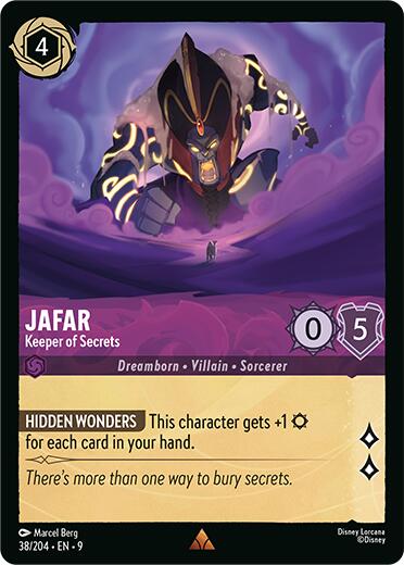 Disney Lorcana: Jafar - Keeper of Secrets card image