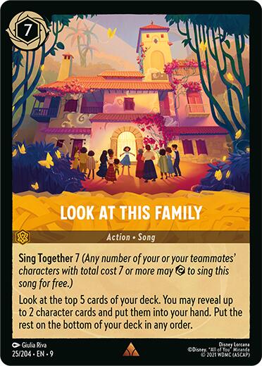 Disney Lorcana: Look at This Family card image