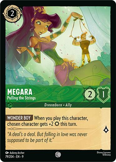 Disney Lorcana: Megara - Pulling the Strings card image