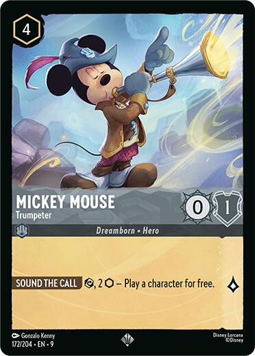 Disney Lorcana: Mickey Mouse - Trumpeter card image
