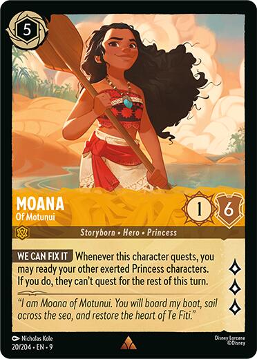 Disney Lorcana: Moana - Of Motunui card image