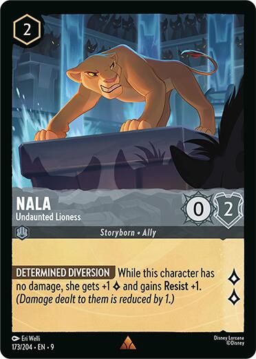 Disney Lorcana: Nala - Undaunted Lioness card image