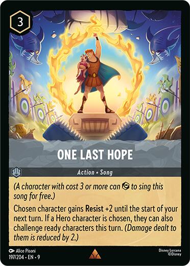 Disney Lorcana: One Last Hope card image