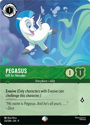 Disney Lorcana: Pegasus - Gift for Hercules (Epic) card image