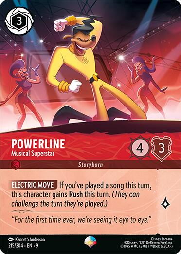 Disney Lorcana: Powerline - Musical Superstar (Epic) card image