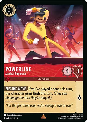 Disney Lorcana: Powerline - Musical Superstar card image
