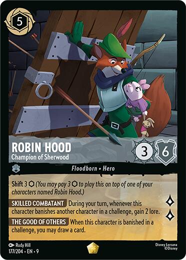 Disney Lorcana: Robin Hood - Champion of Sherwood card image