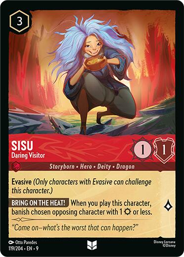 Disney Lorcana: Sisu - Daring Visitor card image