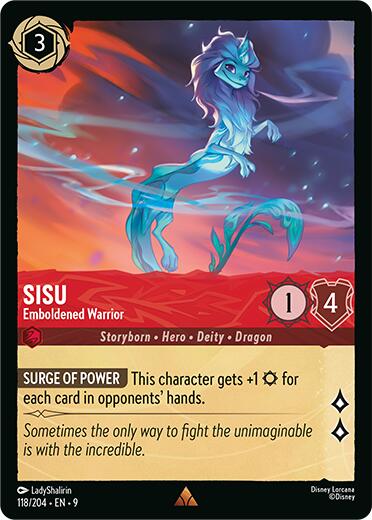 Disney Lorcana: Sisu - Emboldened Warrior card image