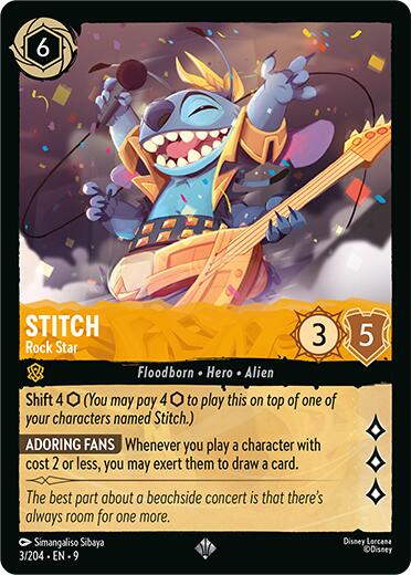 Disney Lorcana: Stitch - Rock Star card image