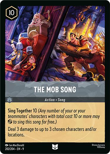Disney Lorcana: The Mob Song card image