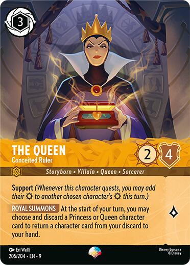 Disney Lorcana: The Queen - Conceited Ruler (Epic) card image