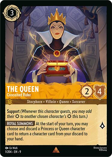 Disney Lorcana: The Queen - Conceited Ruler card image