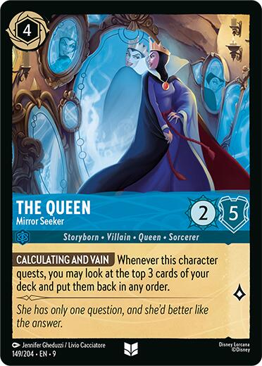 Disney Lorcana: The Queen - Mirror Seeker card image