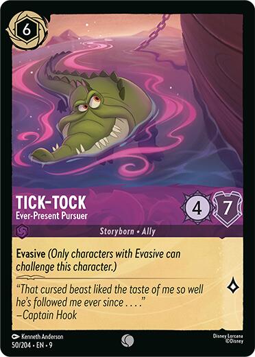Disney Lorcana: Tick-Tock - Ever-Present Pursuer card image