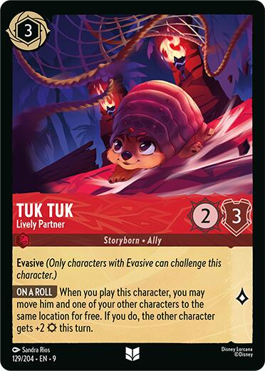 Disney Lorcana: Tuk Tuk - Lively Partner card image