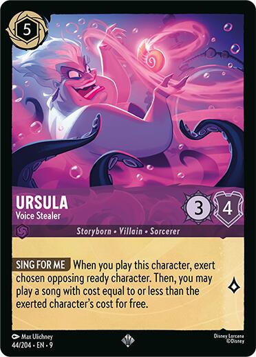 Disney Lorcana: Ursula - Voice Stealer card image