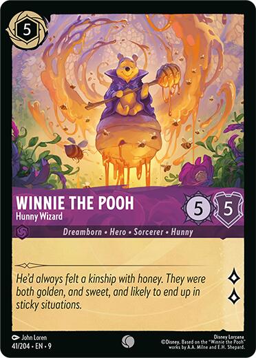 Disney Lorcana: Winnie the Pooh - Hunny Wizard card image