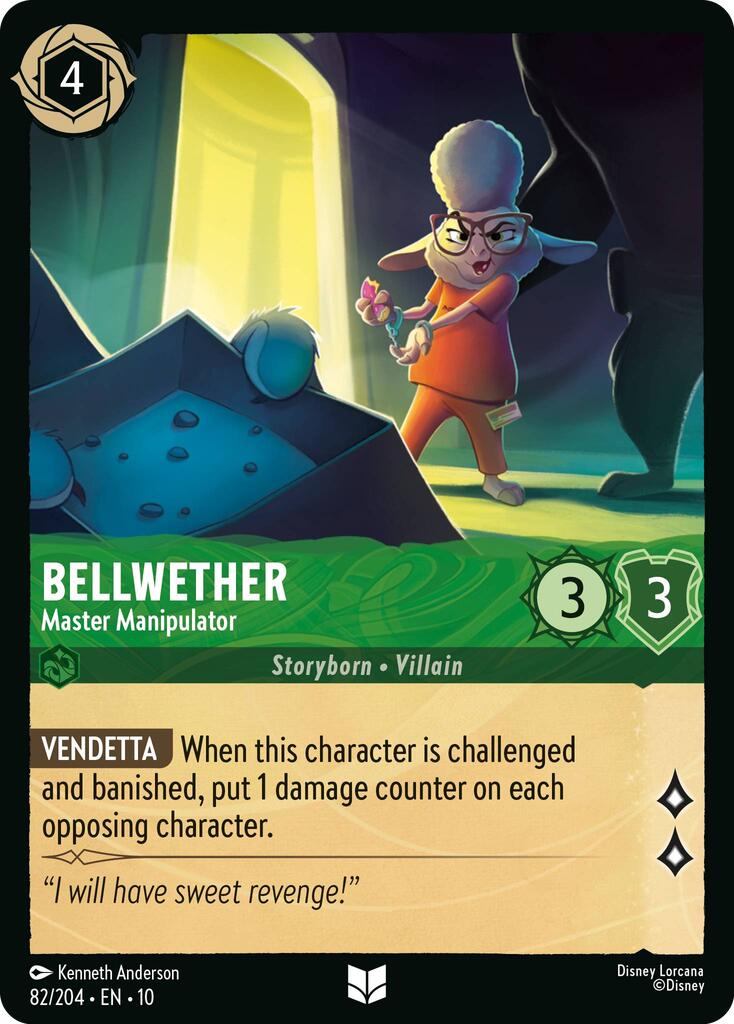 Disney Lorcana: Bellwether - Master Manipulator card image