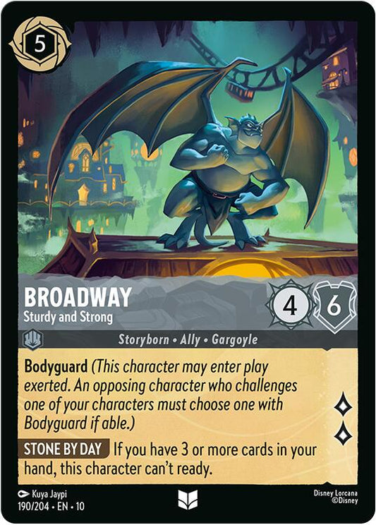 Disney Lorcana: Broadway - Sturdy and Strong card image
