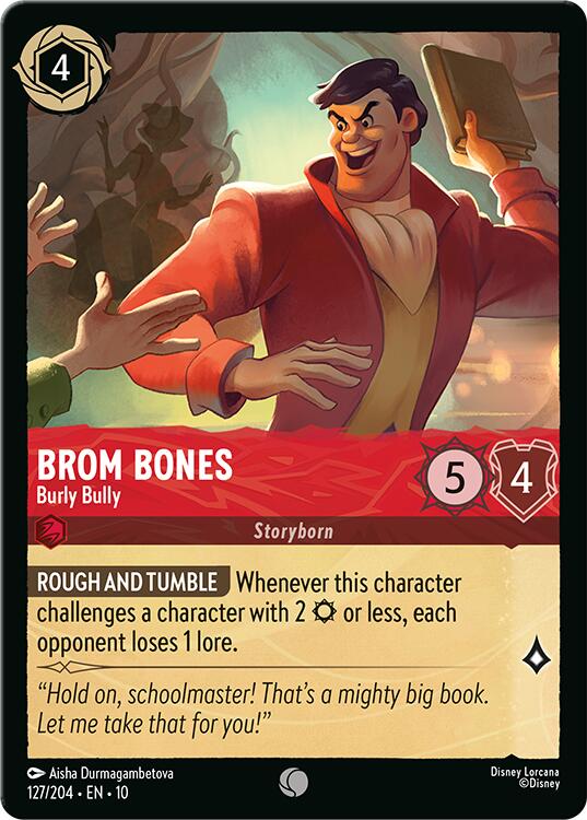 Disney Lorcana: Brom Bones - Burly Bully card image