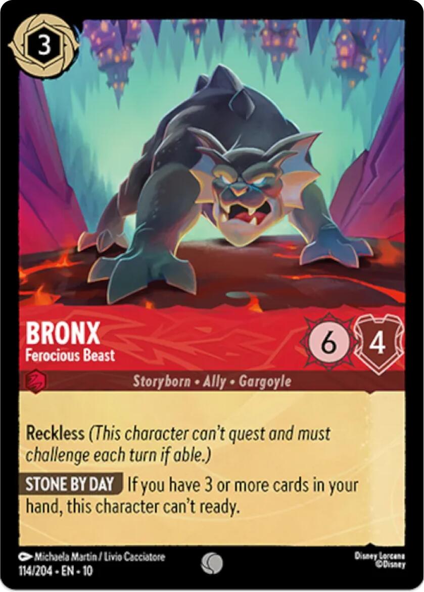 Disney Lorcana: Bronx - Ferocious Beast card image