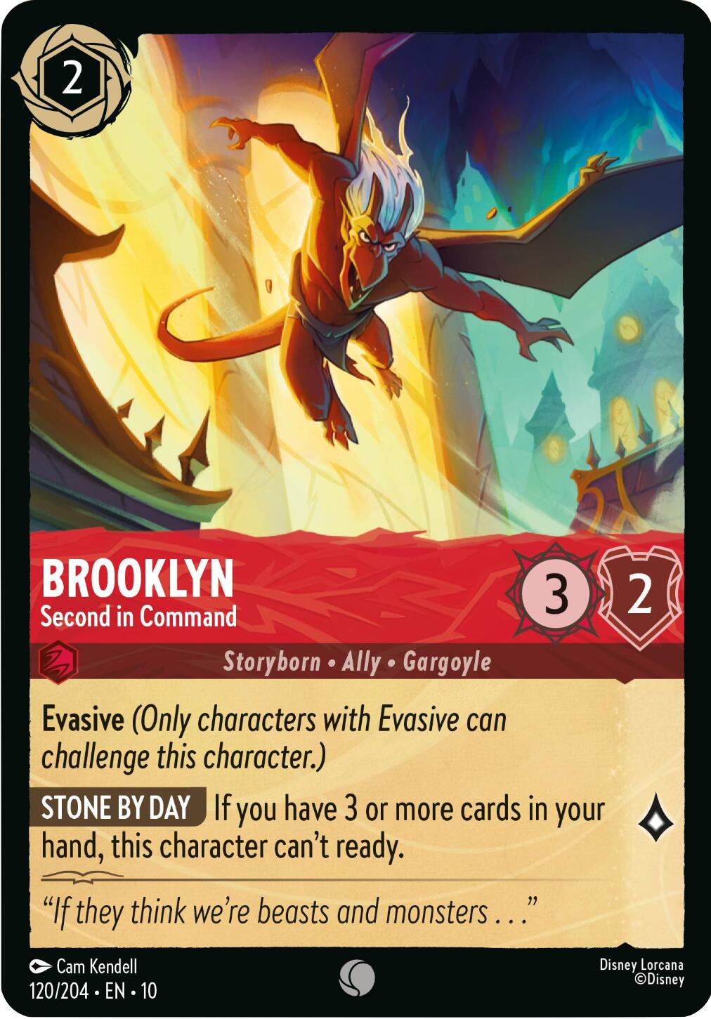Disney Lorcana: Brooklyn - Second in Command card image