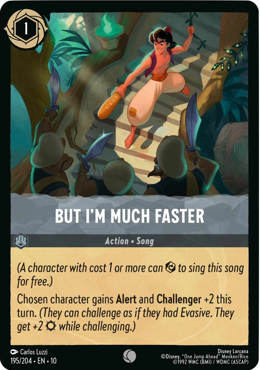 Disney Lorcana: But I'm Much Faster card image