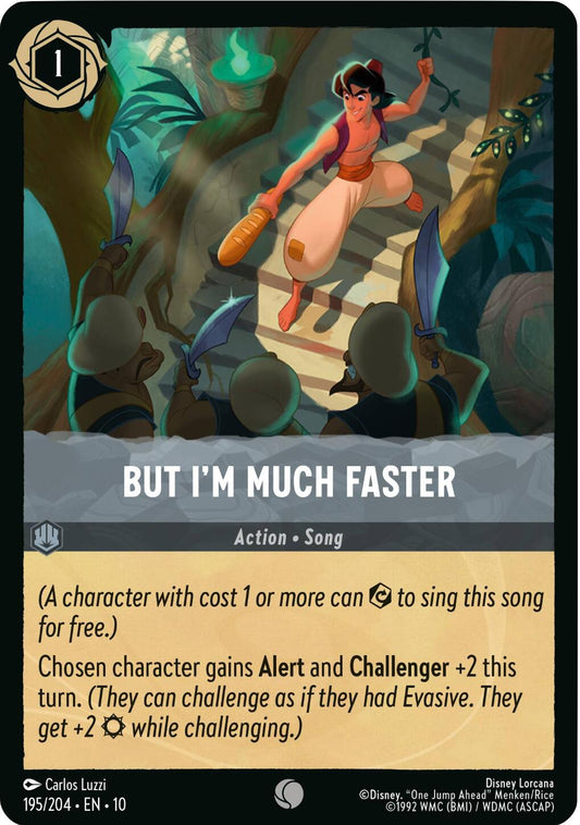 Disney Lorcana: But I'm Much Faster card image