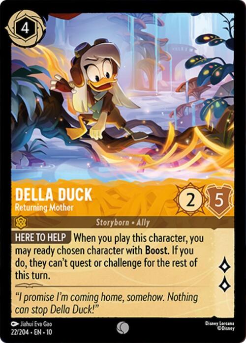 Disney Lorcana: Della Duck - Returning Mother card image