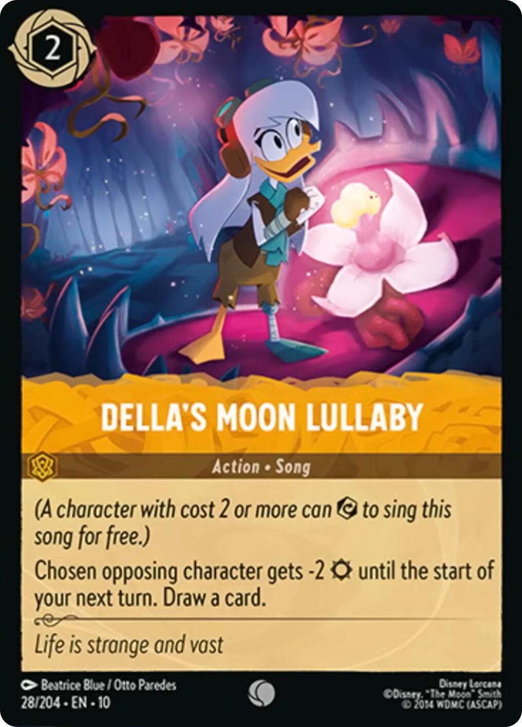 Disney Lorcana: Della's Moon Lullaby card image