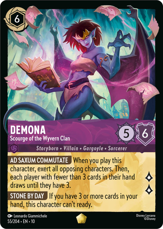 Disney Lorcana: Demona - Scourge of the Wyvern Clan card image