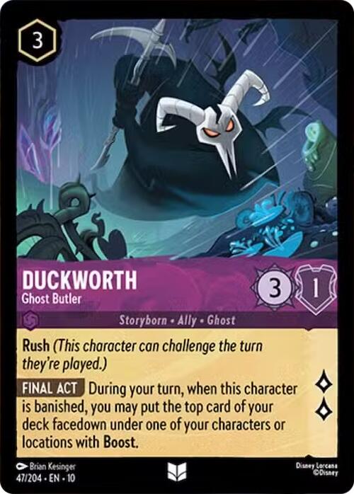 Disney Lorcana: Duckworth - Ghost Butler card image